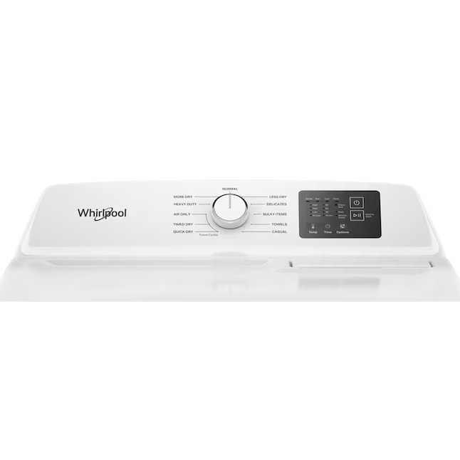 Whirlpool Electric Dryer 7 cu. ft Vented White WED4105SW - Assessment Photo 6