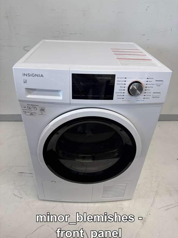 Insignia 4.4 Cu. Ft. 16-Cycle Stackable Electric Dryer White NS-FDRE44W1 - Assessment Photo 6