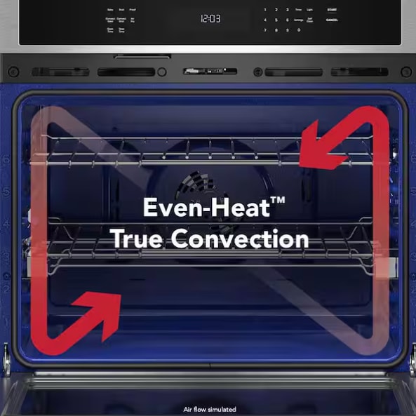 KitchenAid Electric Convection Wall Oven & Microwave Combo Stainless KOEC530PSS - Assessment Photo 6