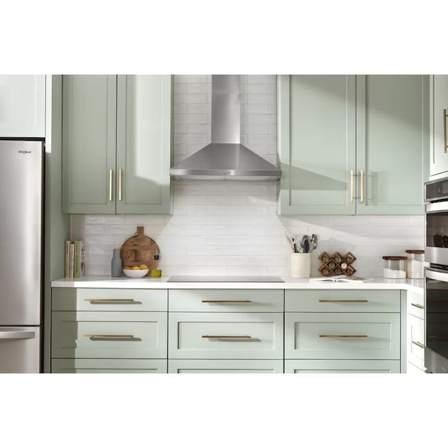 Whirlpool 36" Convertible 400 CFM Wall-Mounted Range Hood Stainless WVW53UC6LS - Assessment Photo 6