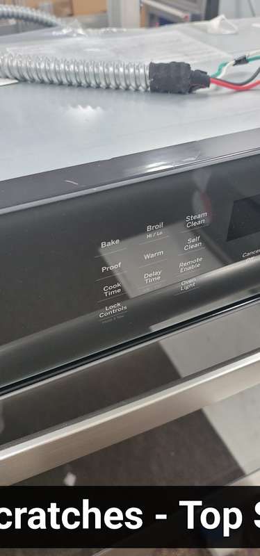 GE 30" Built-in Smart Wall Oven Stainless steel JTS3000SNSS  - Assessment Photo 6