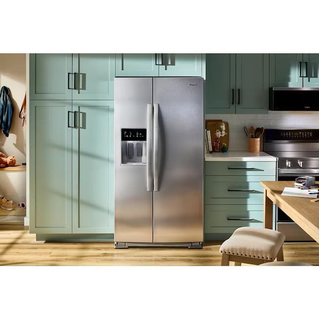 Whirlpool 36" Side-by-Side Refrigerator 25.2 cu. ft Stainless Steel WRSF5836RZ - Assessment Photo 6