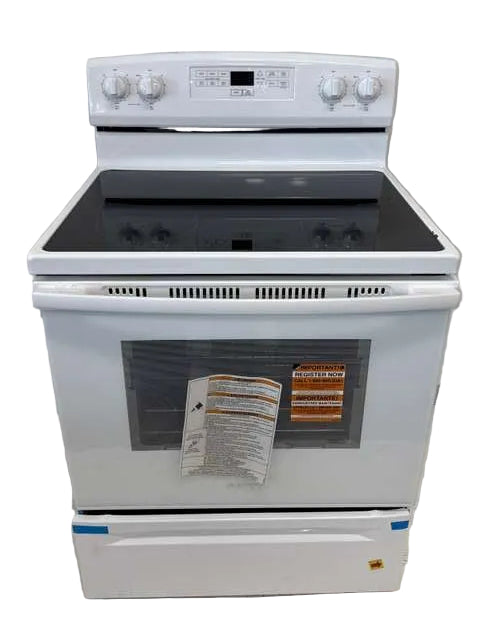 Amana 30" Freestanding Electric Range 4.8 cu. ft White AER6303MFW - Assessment Photo 7