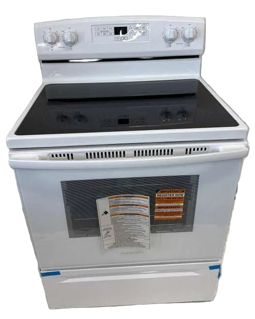 Amana 30" Freestanding Electric Range 4.8 cu. ft White AER6303MFW - Assessment Photo 7