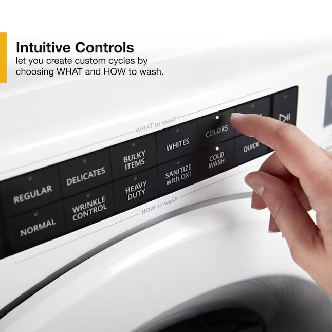 Whirlpool Stackable Front Load Washer 4.5 cu. ft Chrome Shadow WFW6605MC - Assessment Photo 7