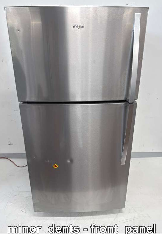 Whirlpool 33" Top Freezer Refrigerator 21.3 cu. ft Stainless Steel WRT541SZDM - Assessment Photo 7