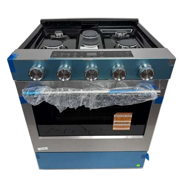 KitchenAid 30" Slide-In Gas Range 5.0 cu. ft Smart Convection KSGS530SPS