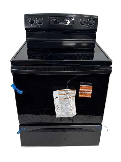 Amana 30" Freestanding Electric Range 4.8 cu. ft AER6303MFB - Assessment Photo 8