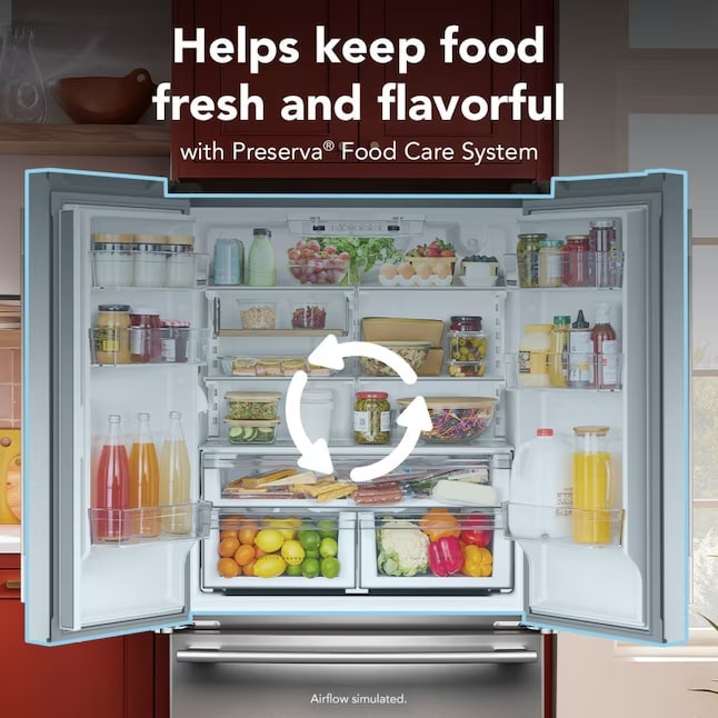 KitchenAid French Door Refrigerator Ice maker 20 Cu. Ft Stainless KRFC136SPS - Assessment Photo 8