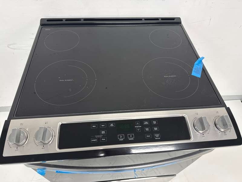 Whirlpool 30" Slide-In Electric Range 4.8 cu. ft Stainless Steel WEE515S0LS - Assessment Photo 8