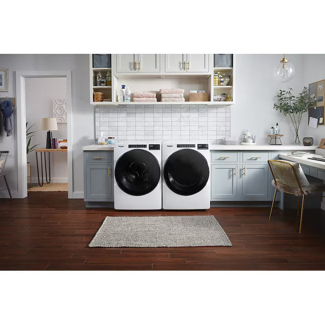 Whirlpool Stackable Electric Dryer 7.4 cu. ft Steam WED6605MW - Assessment Photo 9