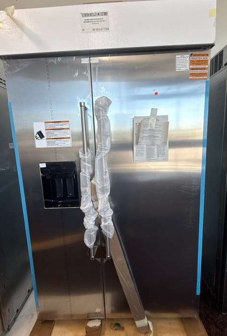 KitchenAid 47 in. W 29.4 cu. ft. Built-In Side by Side Refrigerator KBSD708MSS - Assessment Photo 9