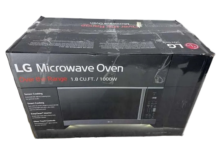 LG Over-the-Range 300 CFM Microwave Hood 1.8 Cu. Ft Smart Black MVEM1825Z - Assessment Photo 9