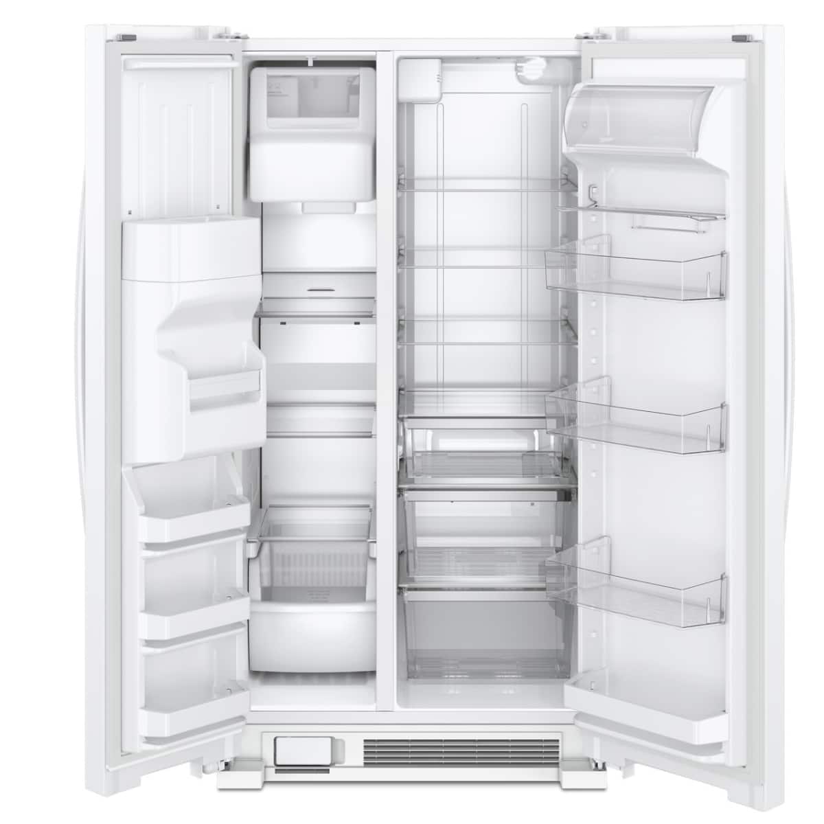 Whirlpool 36" Side-by-Side Refrigerator 25 cu. ft WRS325SDHW - Image 4