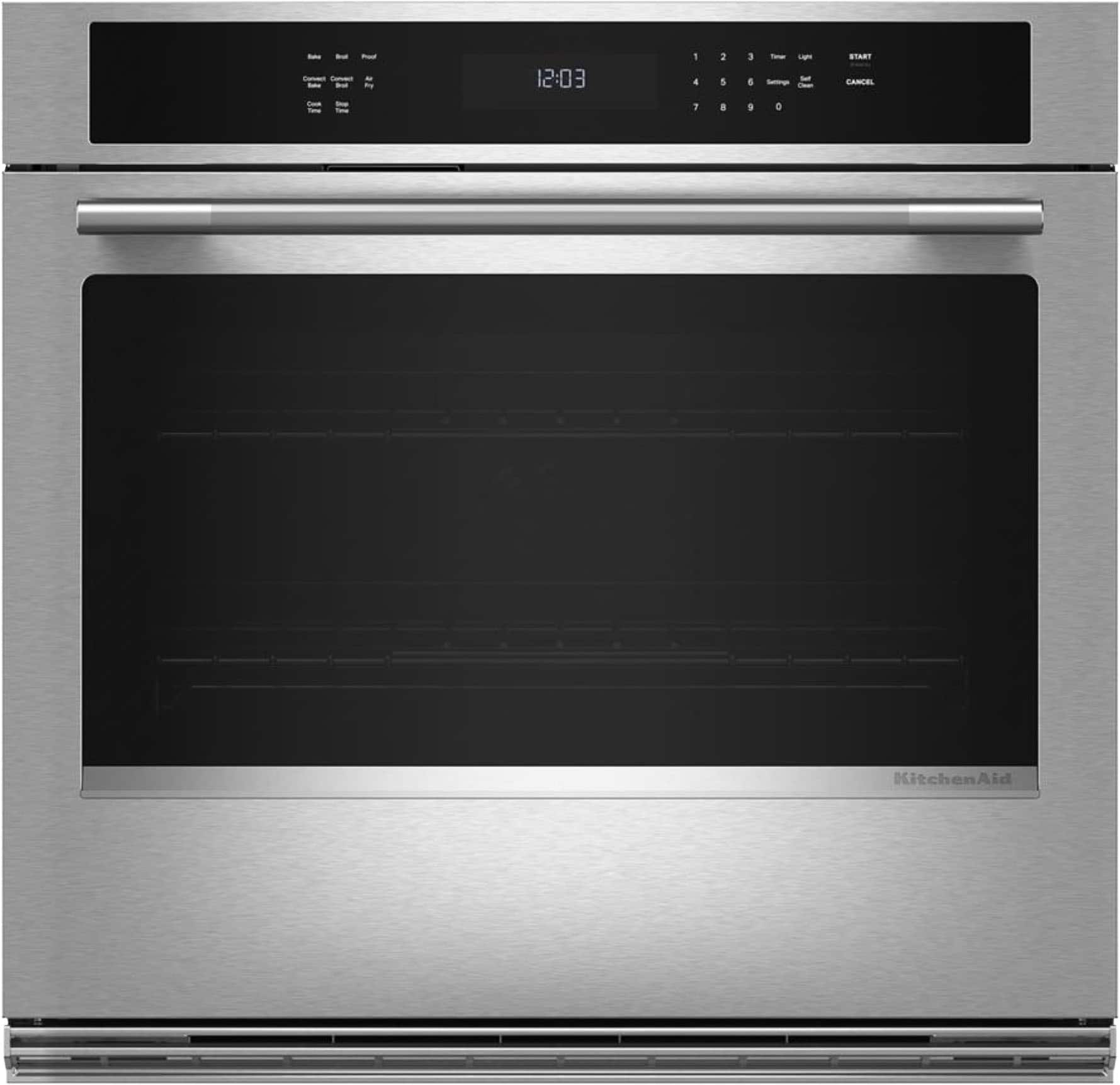 KitchenAid 30" Built-In Single Convection Wall Oven Stainless Steel KOES530SPS - Image 1