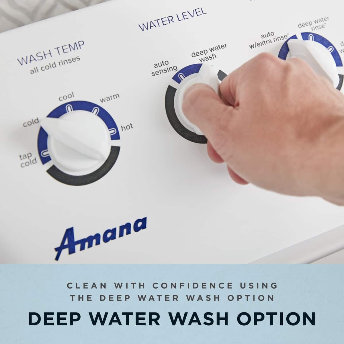 Amana Top Load Washer 3.8 Cu. Ft NTW4519JW - Image 10