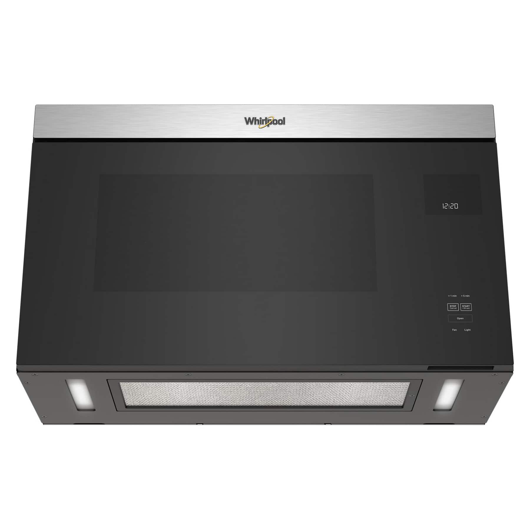 Whirlpool Flush Over-the-Range 300 CFM Microwave 1.1 Cu. Ft WMMF5930PZ - Image 8