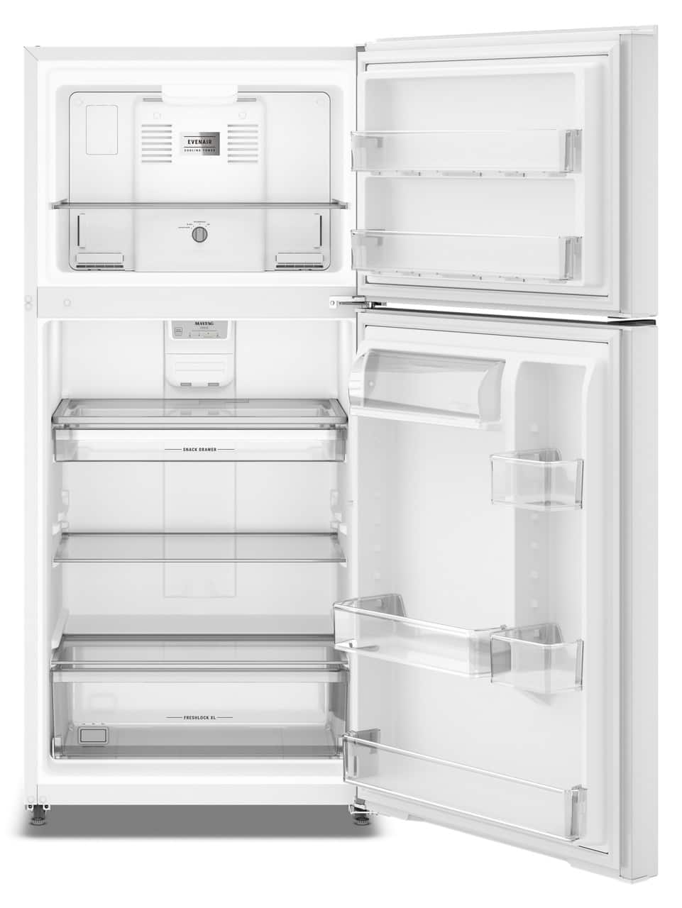 Maytag 30" Top Freezer Garage Ready Refrigerator 19 cu. ft White MRTX5119SW - Image 3