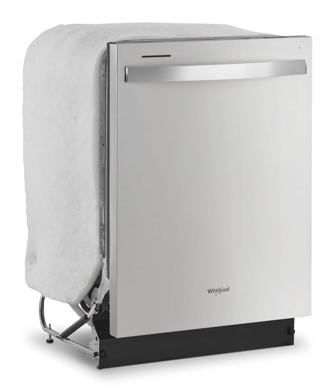 Whirlpool 24" Built-In Dishwasher w/ Boost Cycle Stainless Steel WDT540HAMZ - Image 3