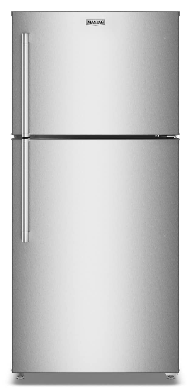 Maytag 30" Top Freezer Garage Ready Refrigerator 19 cu. ft Stainless MRTX5119SZ - Image 1