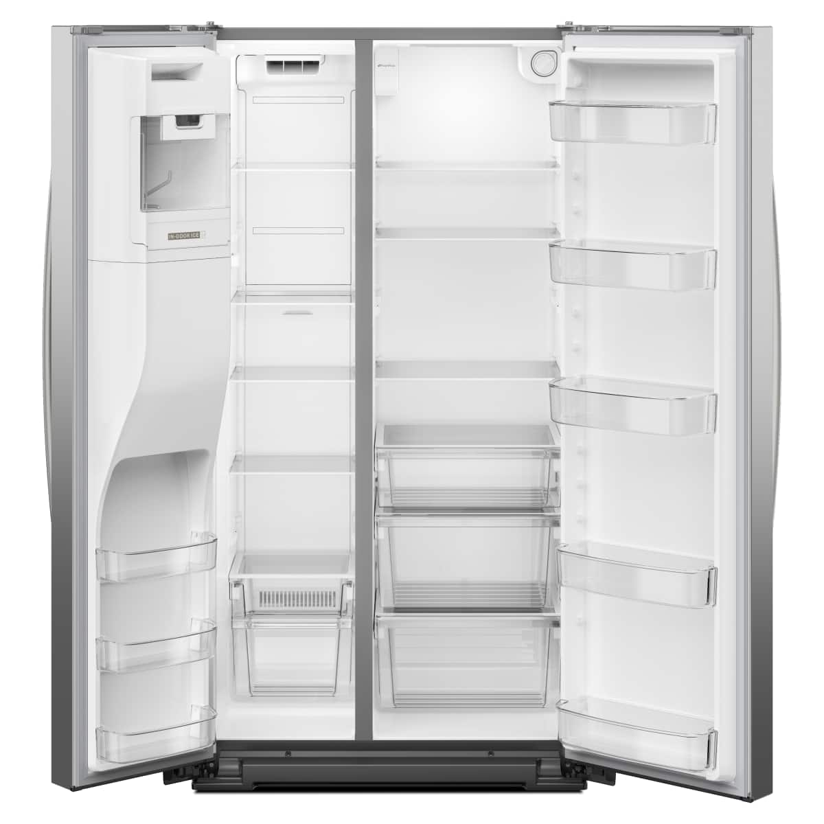 Whirlpool 36" Side-by-Side Counter-Depth Refrigerator 21 cu. ft WRSC5536RZ - Image 3