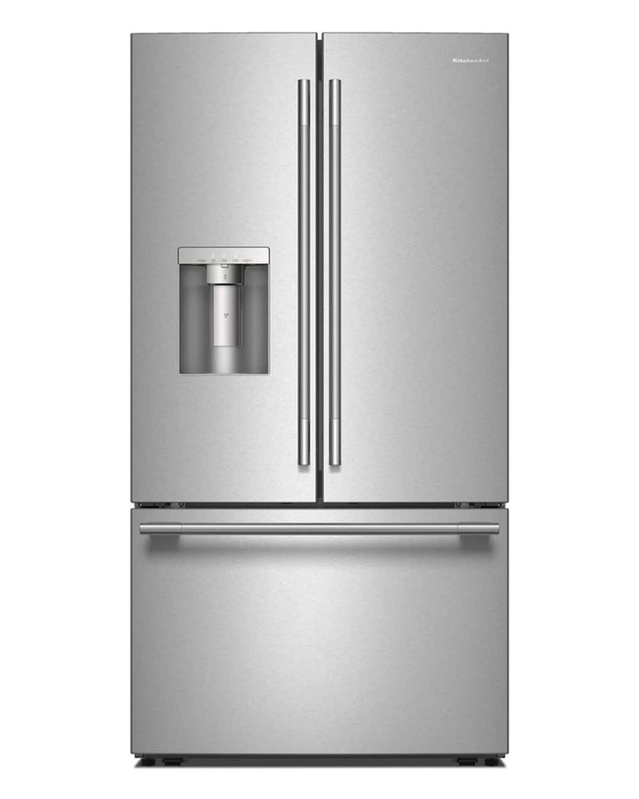 KitchenAid 36" French Door Refrigerator 30 cu. ft Stainless Steel KRFF436SPS - Image 1