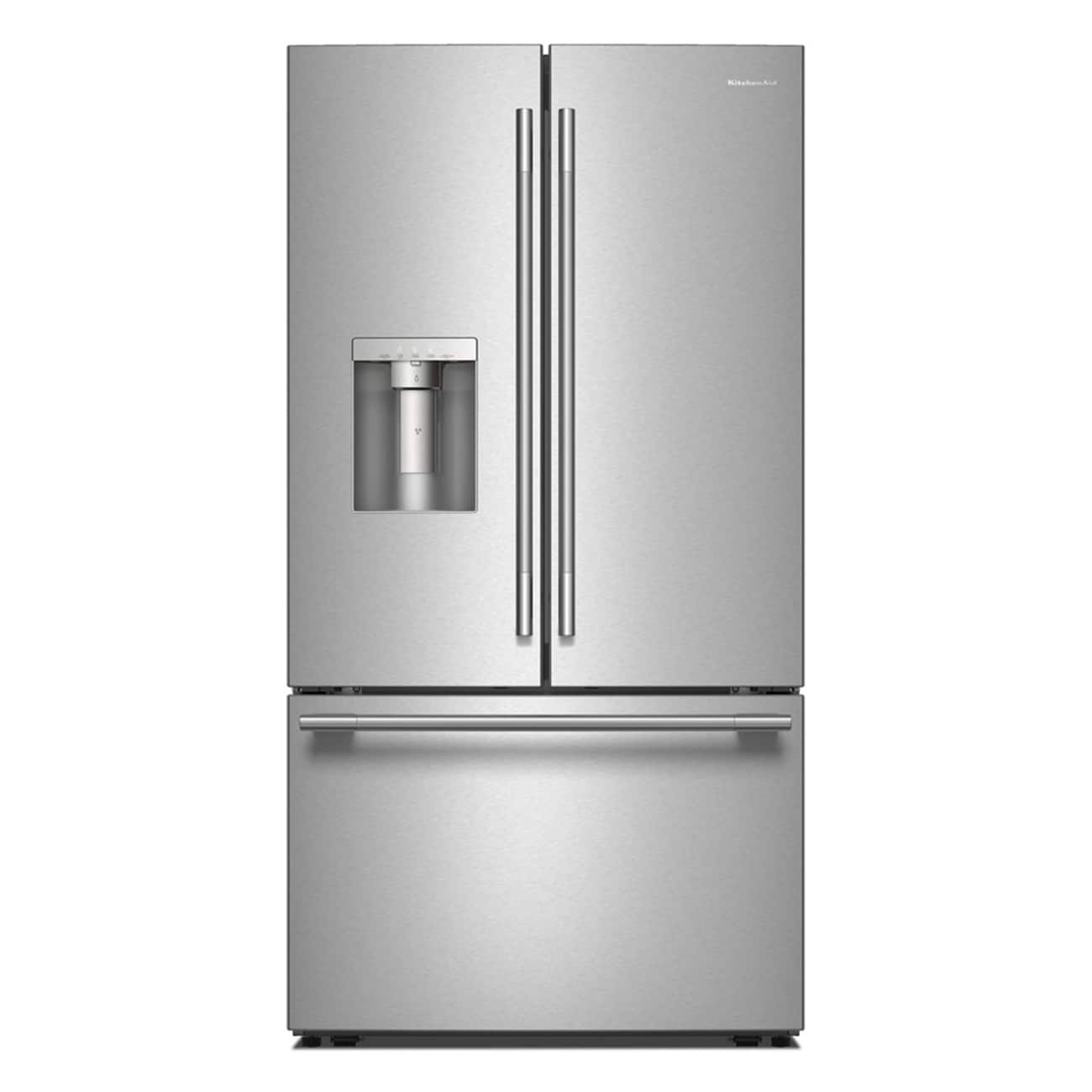 KitchenAid 36" French Door Refrigerator 30 cu. ft Stainless Steel KRFF436SPS - Image 1