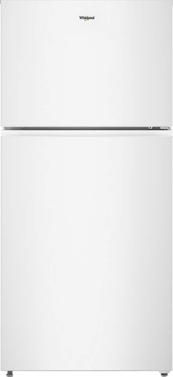 Whirlpool 30" Top Freezer Garage Ready Refrigerator 19 cu. ft White WRTX3119SW - Image 1