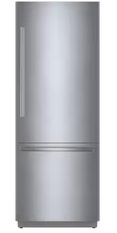 Bosch B30BB935SS 16 Cu. Ft. 30" Bottom-Freezer Counter-Depth Smart Refrigerator
