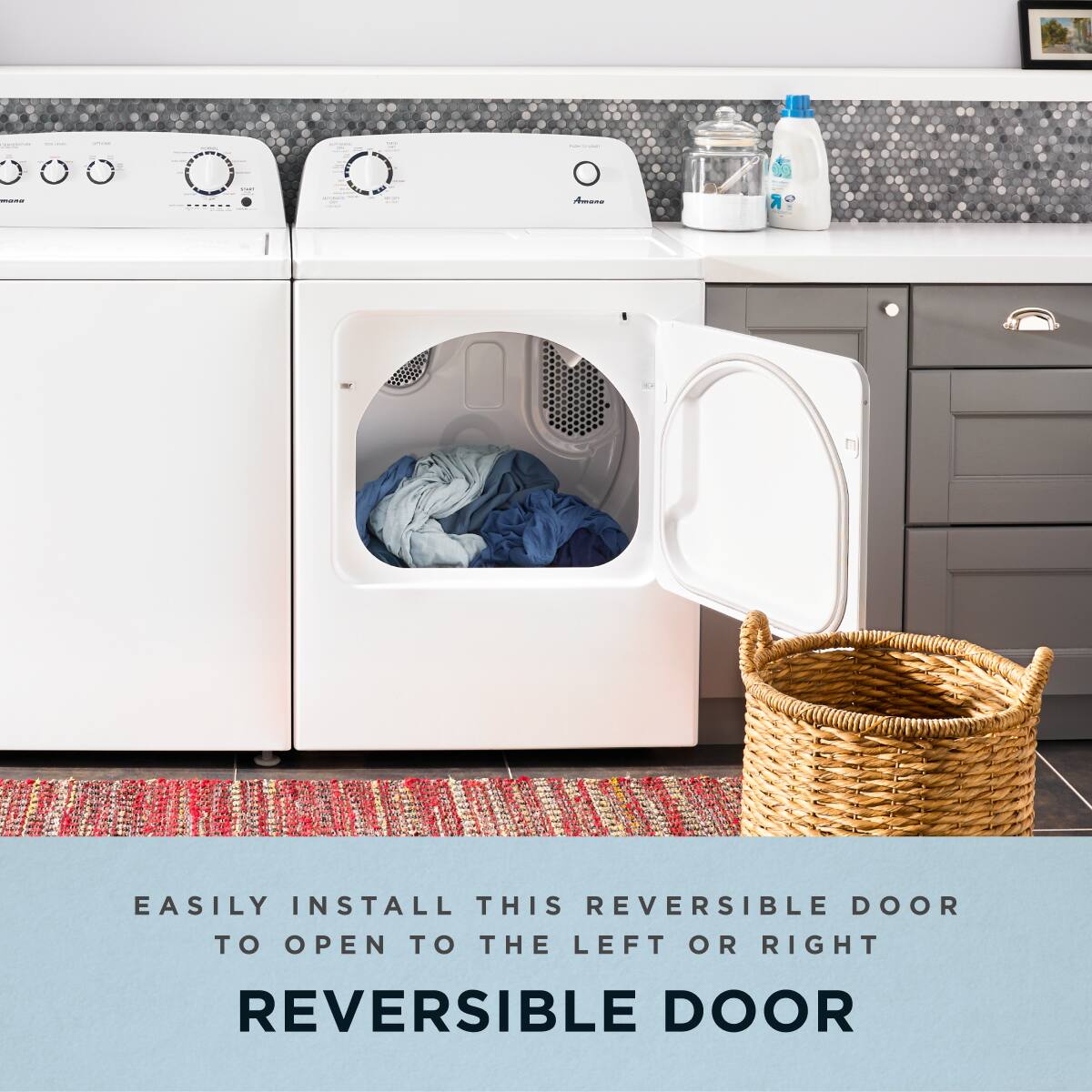 Amana Electric Dryer w/ Automatic Dryness Control 6.5 Cu. Ft NED4655EW - Image 10