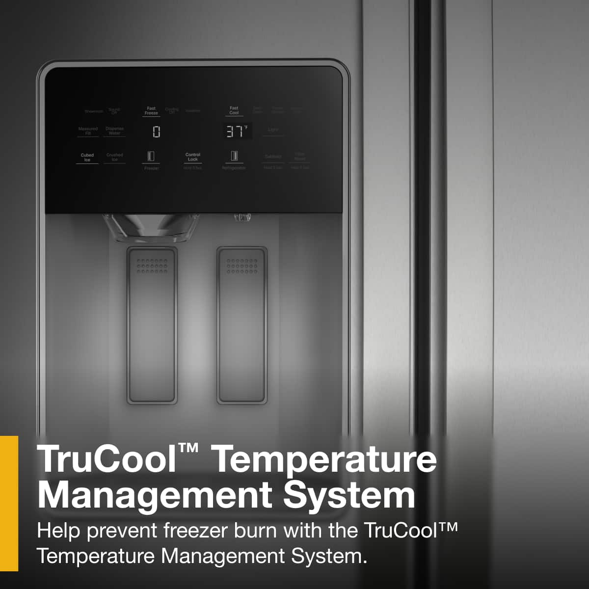 Whirlpool 36" Side-by-Side Counter-Depth Refrigerator 21 cu. ft WRSC5536RZ - Image 6