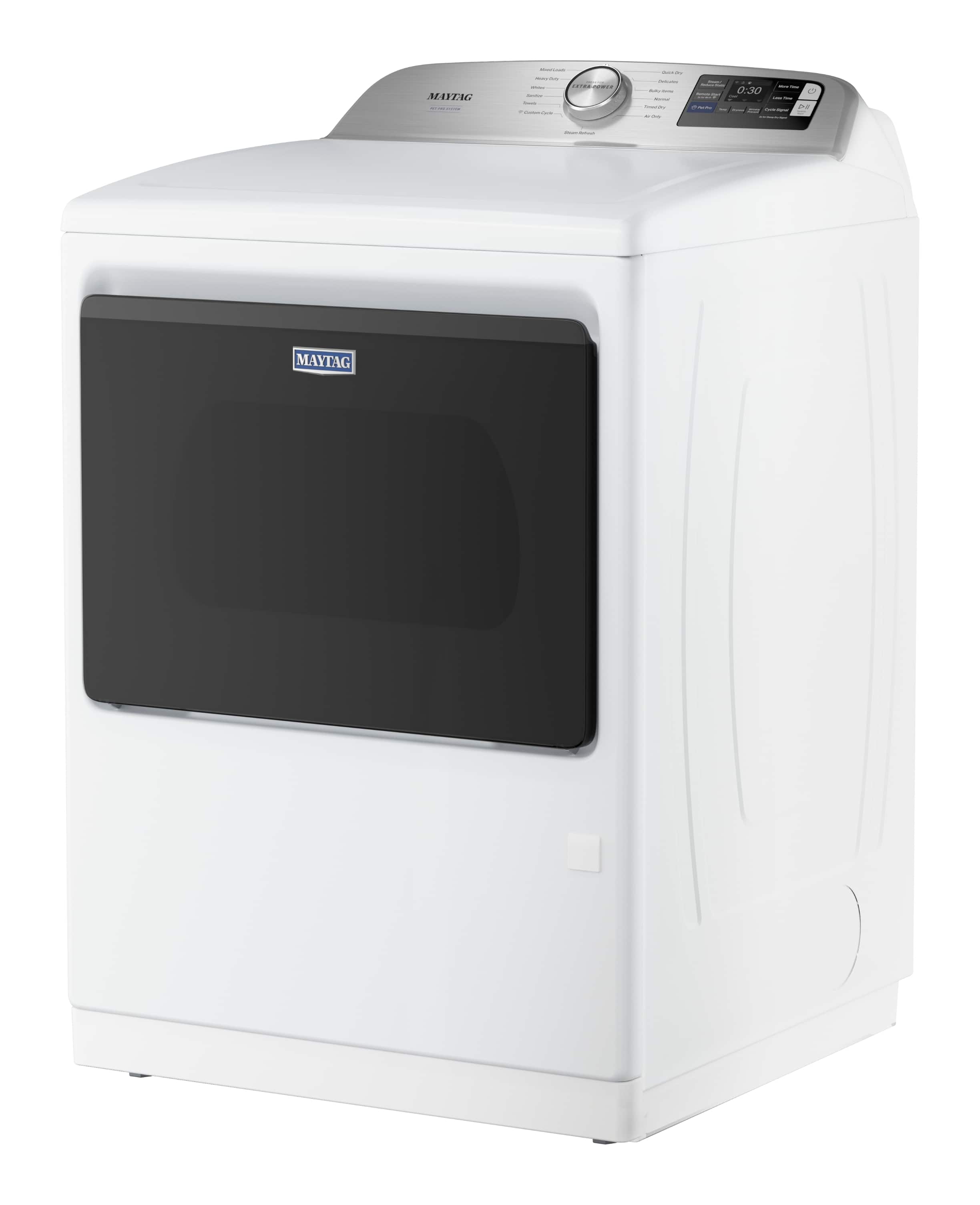 Maytag Electric Dryer w/ Pet Pro Option & Steam 7.4 Cu. Ft. Smart MED7205RW - Image 4