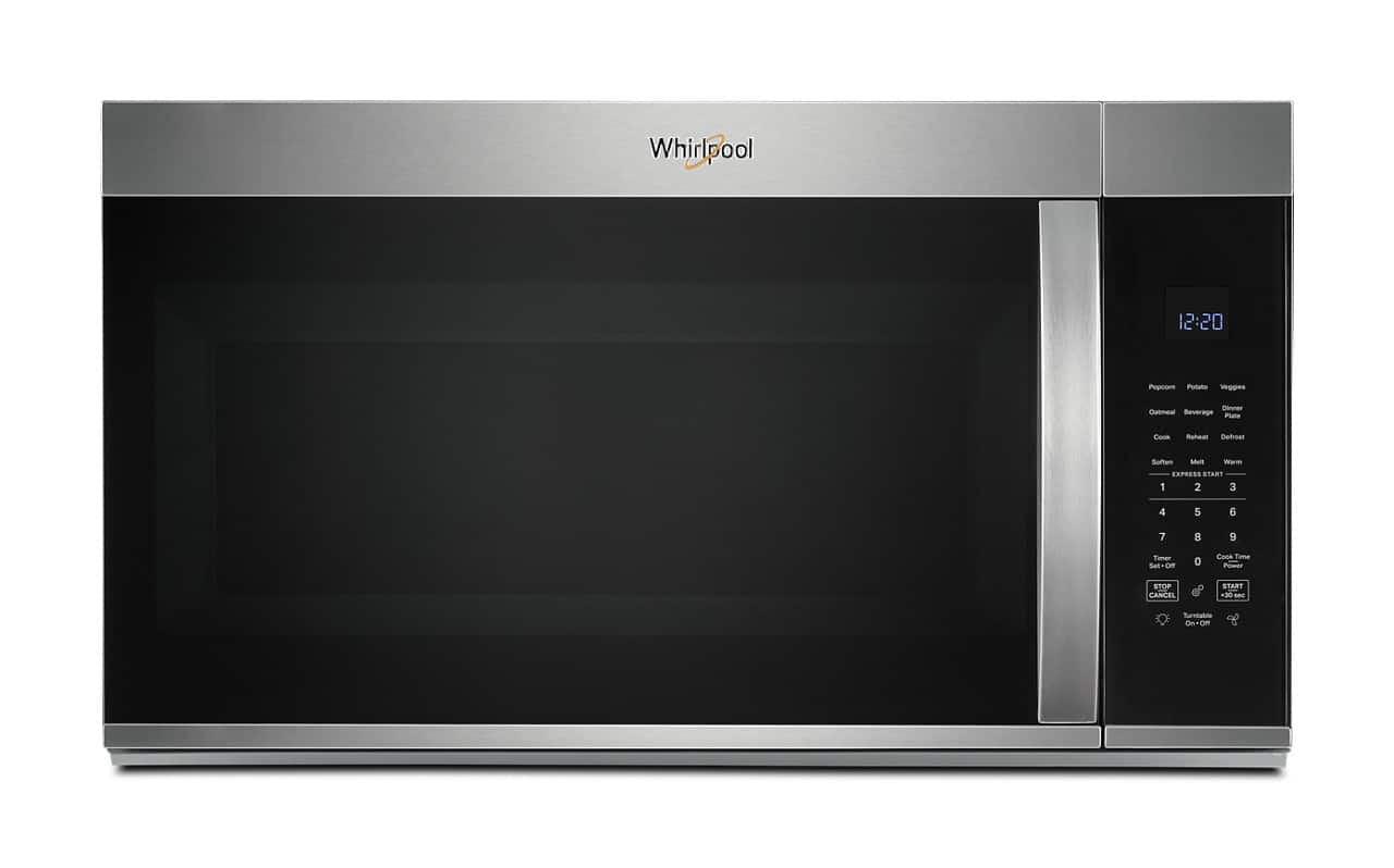 Whirlpool Over-the-Range 300 CFM Microwave 1.9 Cu. Ft Stainless Steel WMMS3330RZ - Image 1