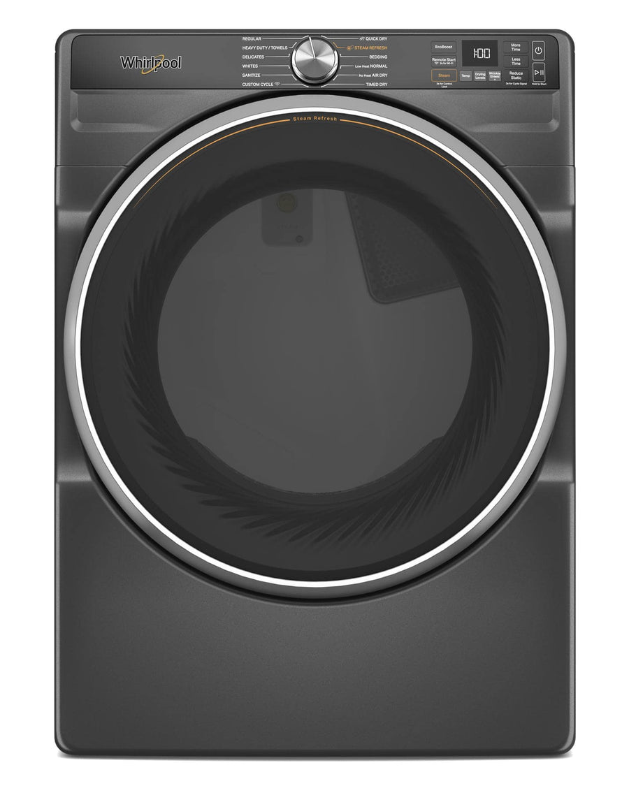 Whirlpool Electric Front Load Dryer 7.4 Cu. Ft Smart Steam Black WED6720RU - Image 1