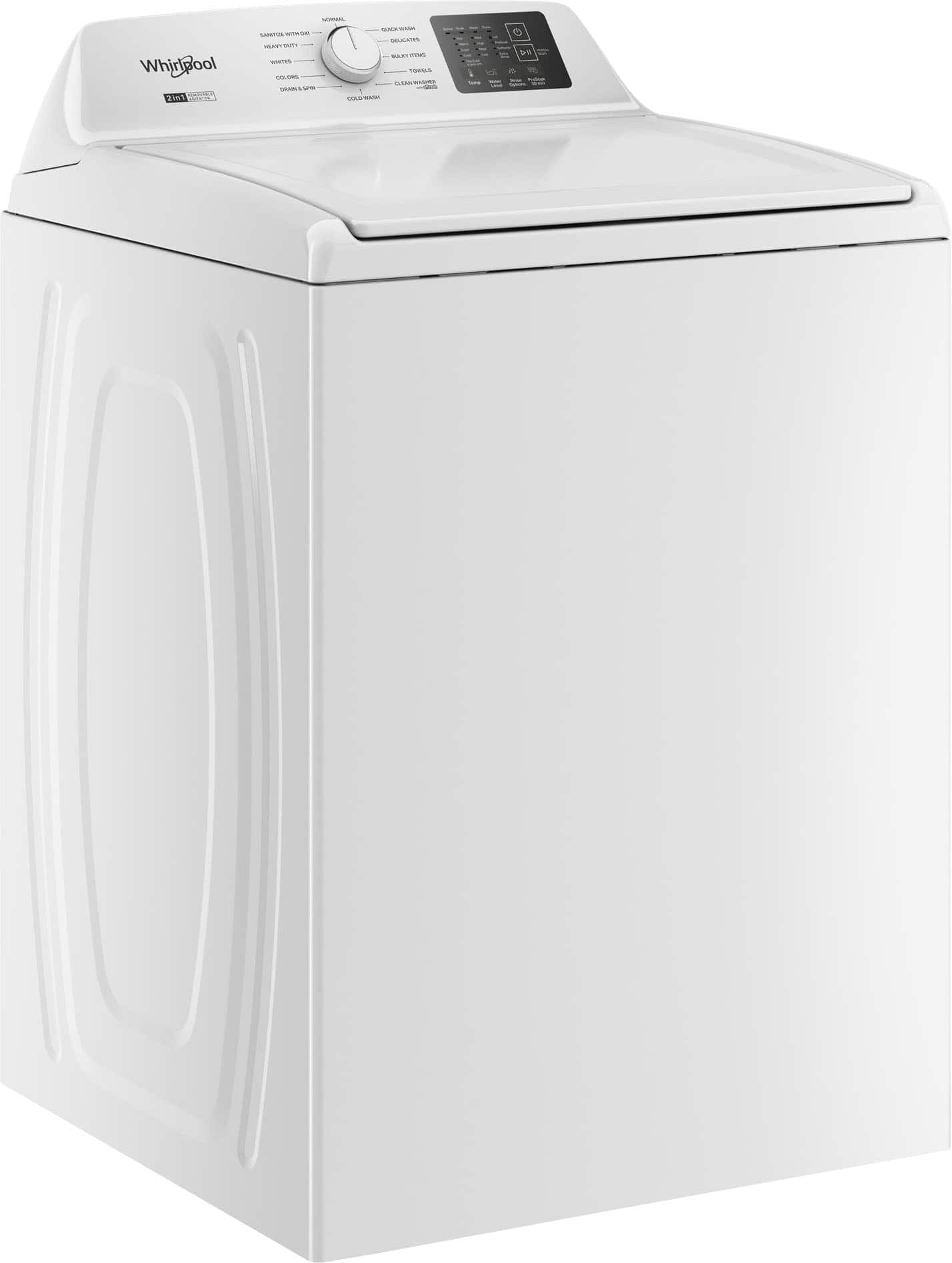 Whirlpool Top Load Washer w/ 2-in-1 Removable Agitator 4.3 Cu. Ft WTW4107SW - Image 4