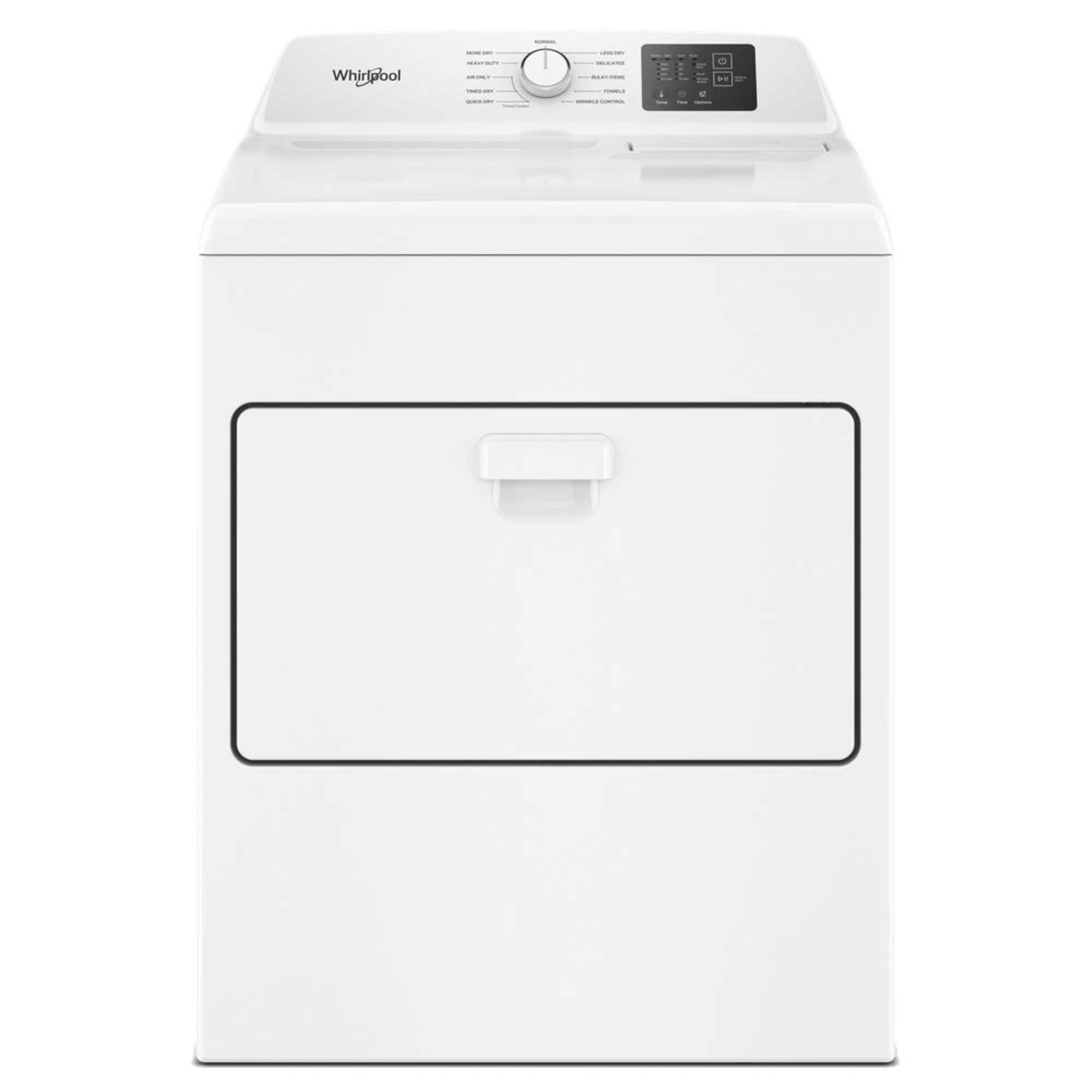Whirlpool Electric Dryer w/ Adaptive Dry & Wrinkle Shield 7.0 Cu. Ft WED4307SW - Image 1