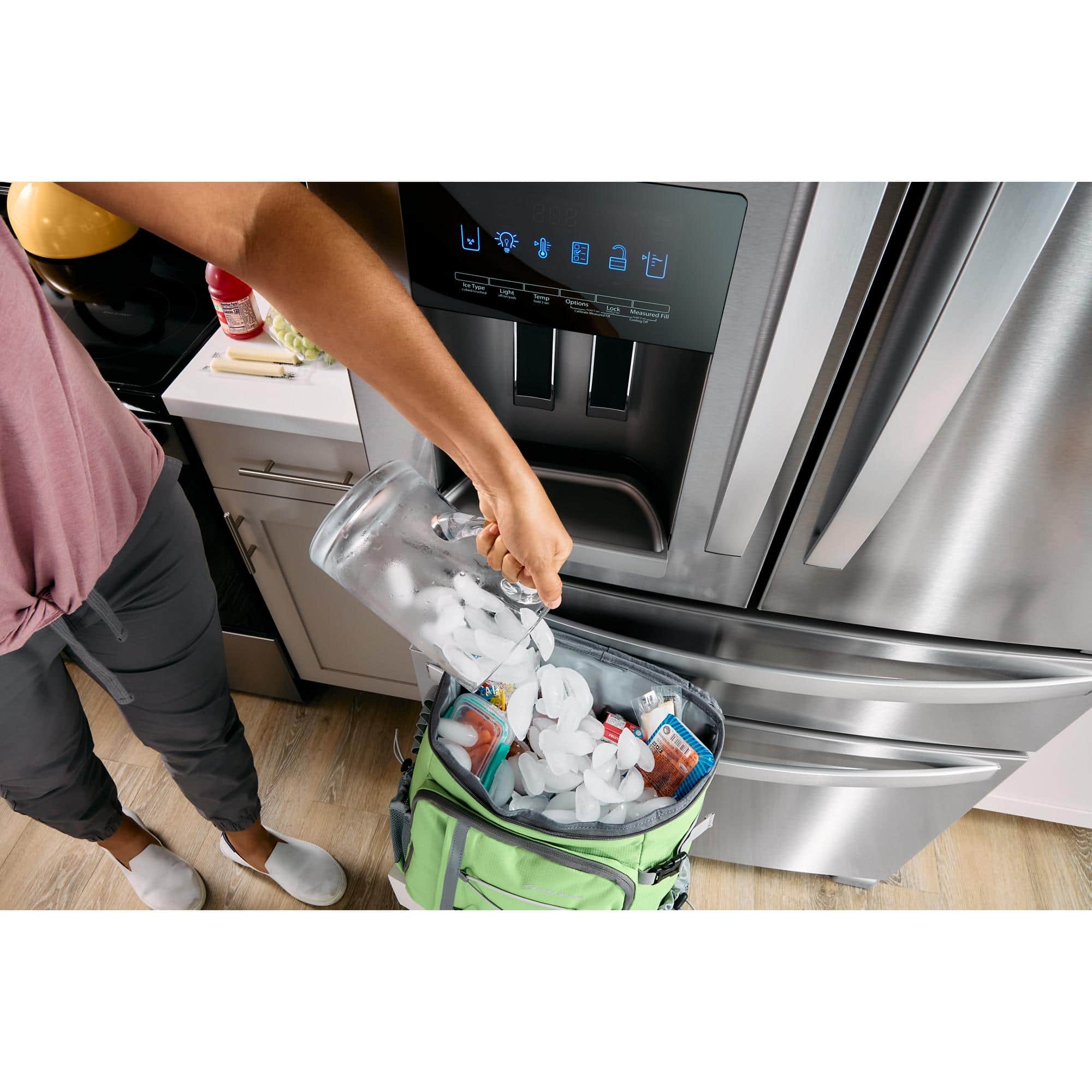 Whirlpool 24.5 Cu. Ft 36" French Door Refrigerator WRMF3636RW ENERGY STAR - Image 6