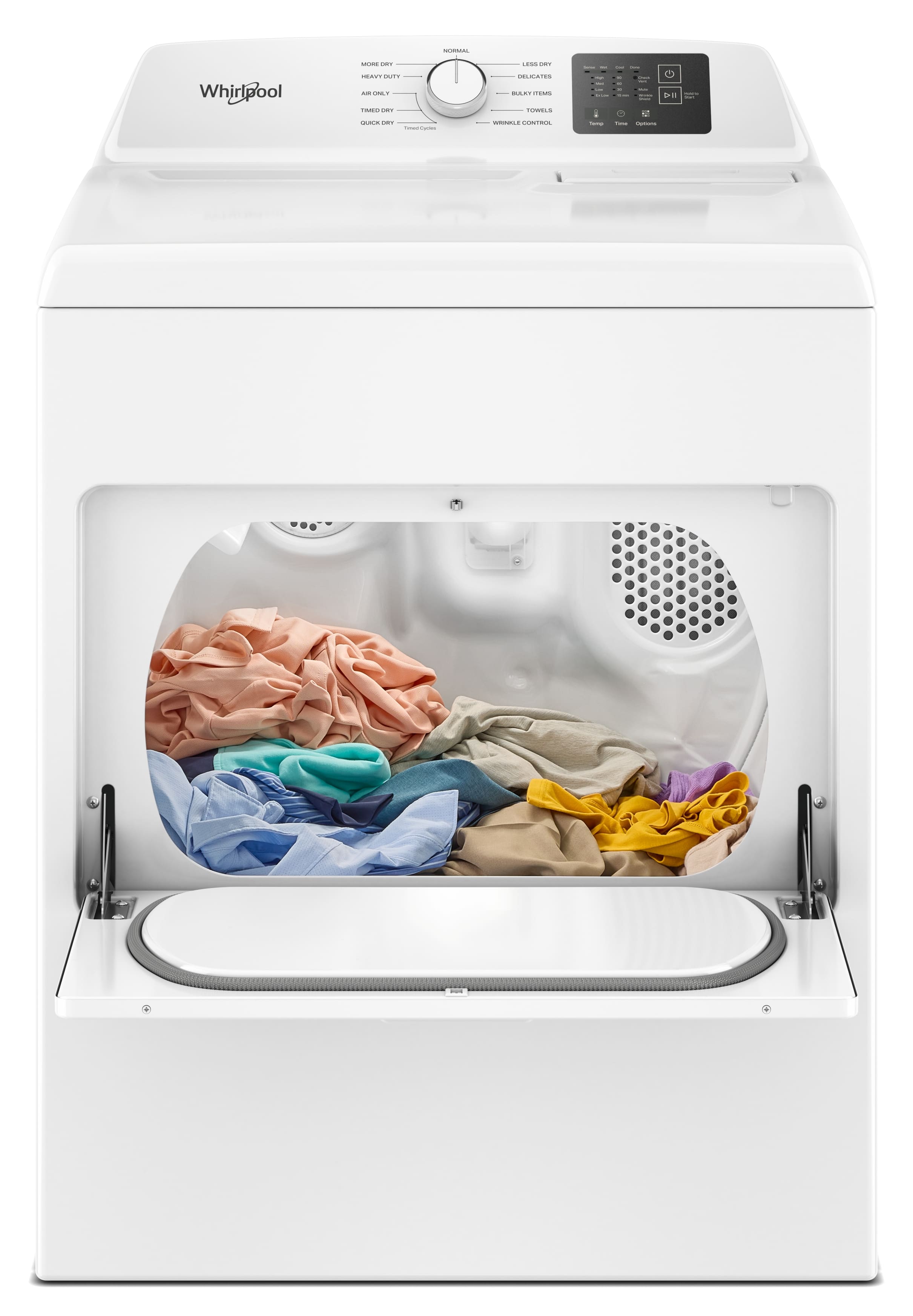 Whirlpool Electric Dryer w/ Adaptive Dry & Wrinkle Shield 7.0 Cu. Ft WED4307SW - Image 3