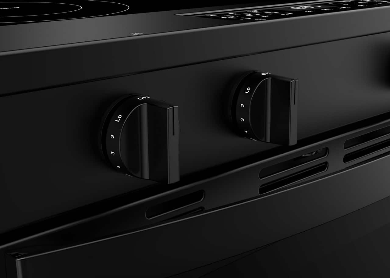 Whirlpool 30" Slide-In Electric Convection Range 5.0 cu. ft Black WSES5030SB - Image 9
