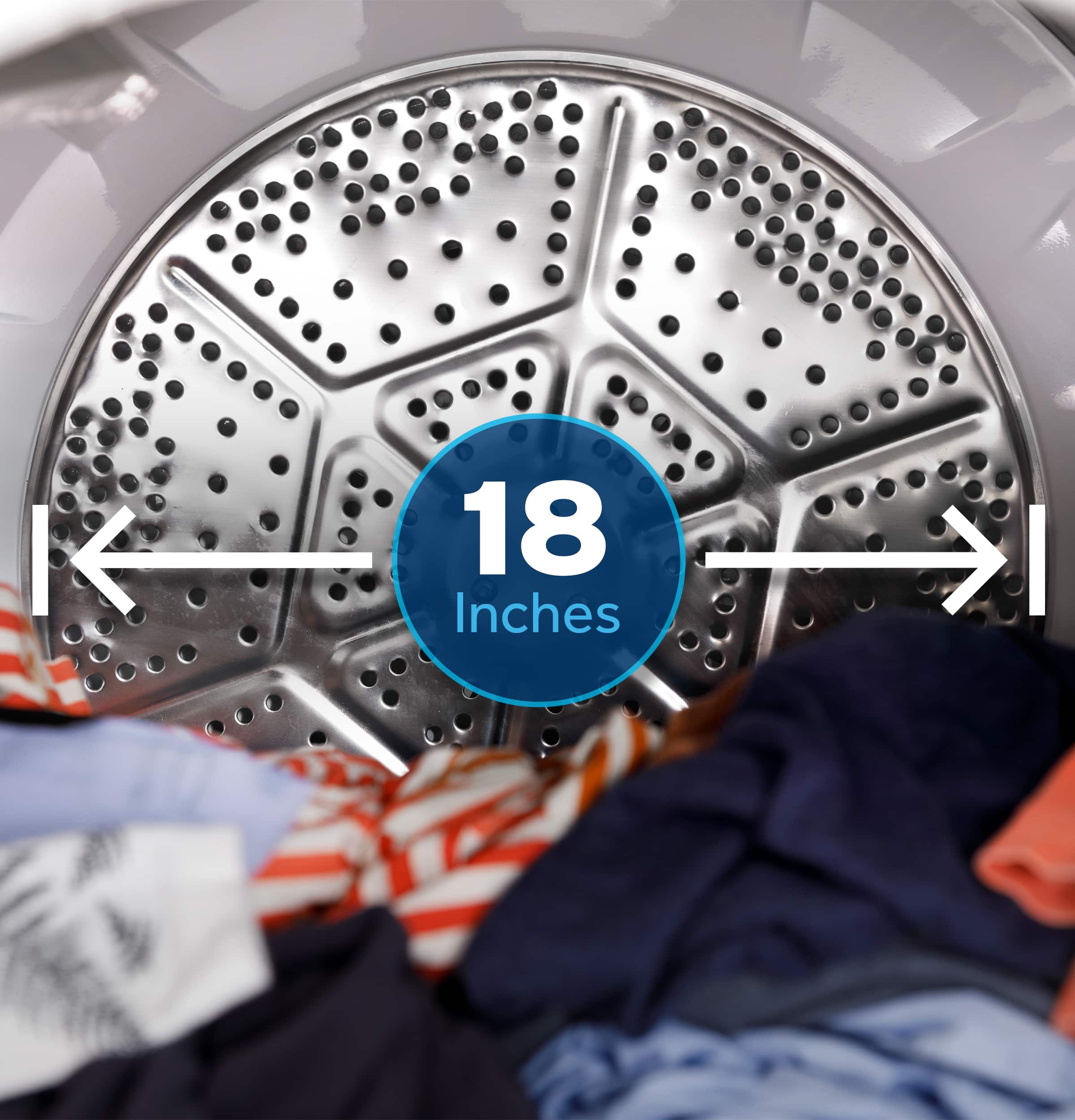 GE Electric Dryer 7.2 Cu. Ft GTD48EASWWB - Image 5