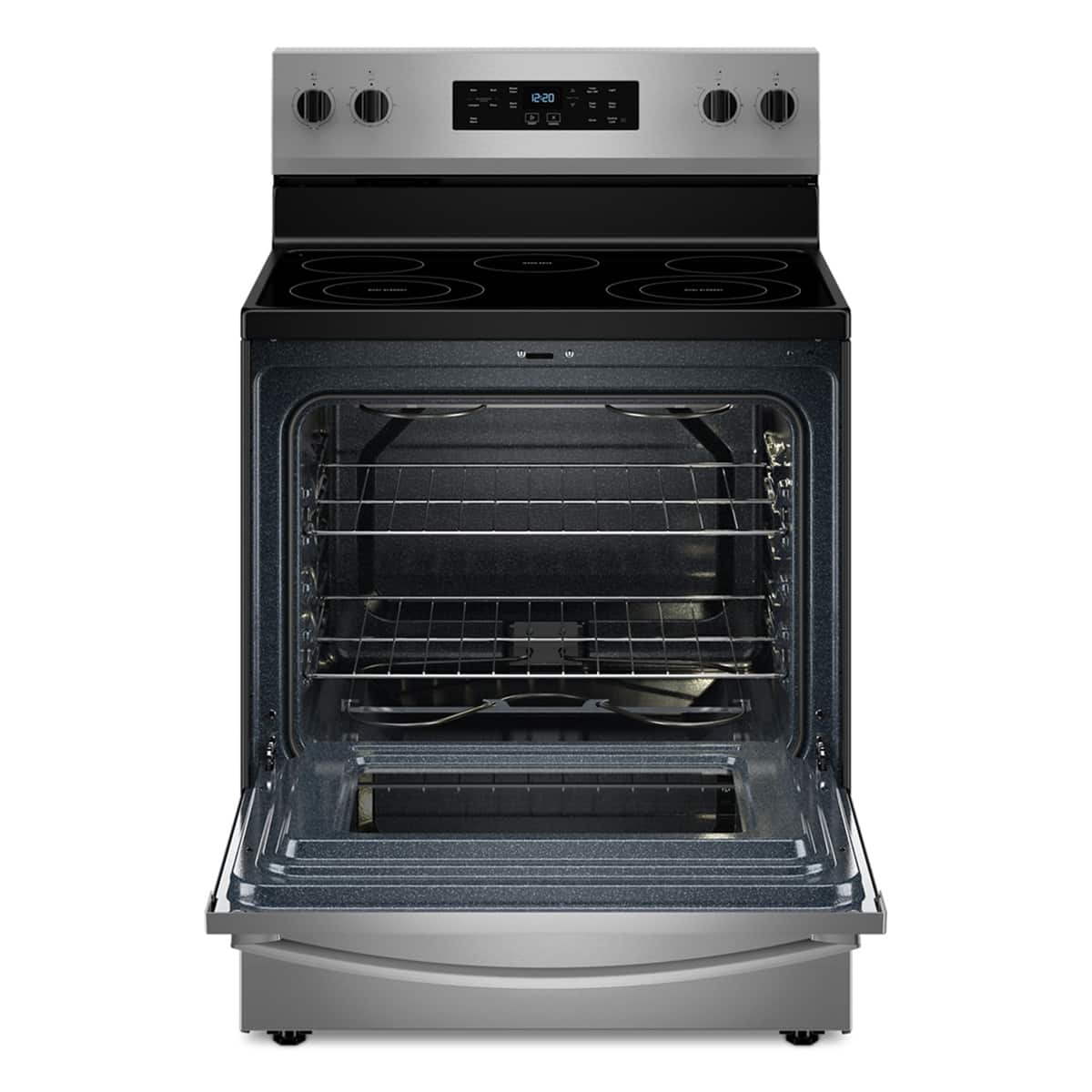 Whirlpool 30" Electric Range w/ No Preheat Mode 5.3 cu. ft WFES3330RS - Image 4