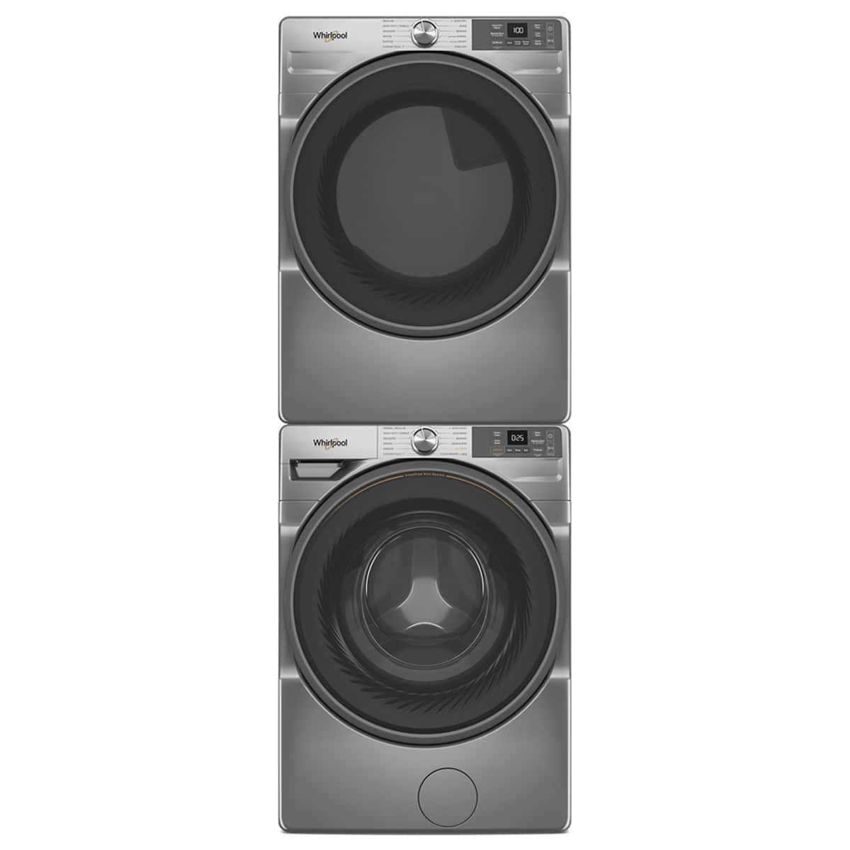 Whirlpool Electric Front Load Dryer 7.4 Cu. Ft Smart Radiant Silver WED5720RR - Image 10