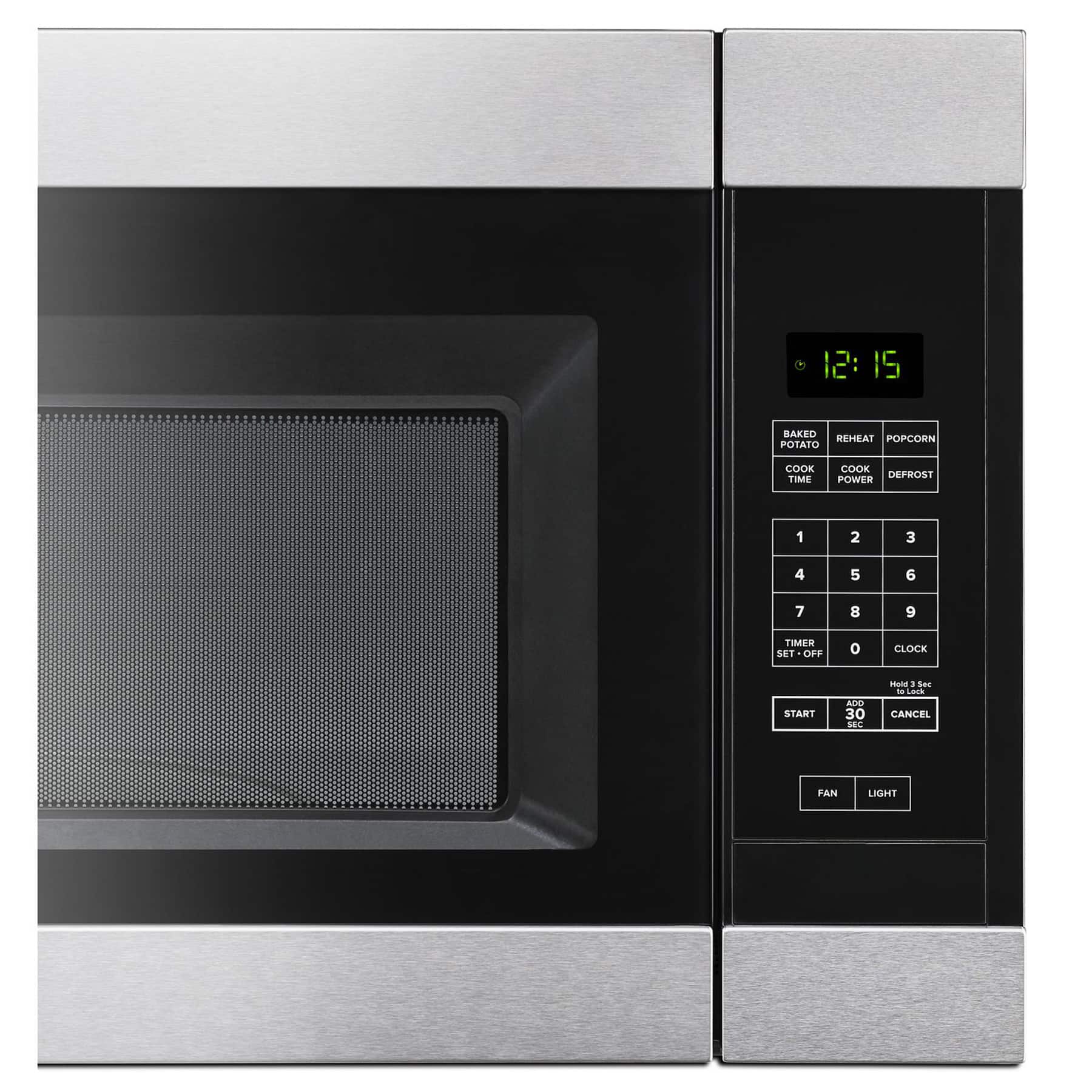 Amana 30" Over-the-Range 300 CFM Microwave 1.6 Cu. Ft Stainless Steel AMV2307PFS - Image 2
