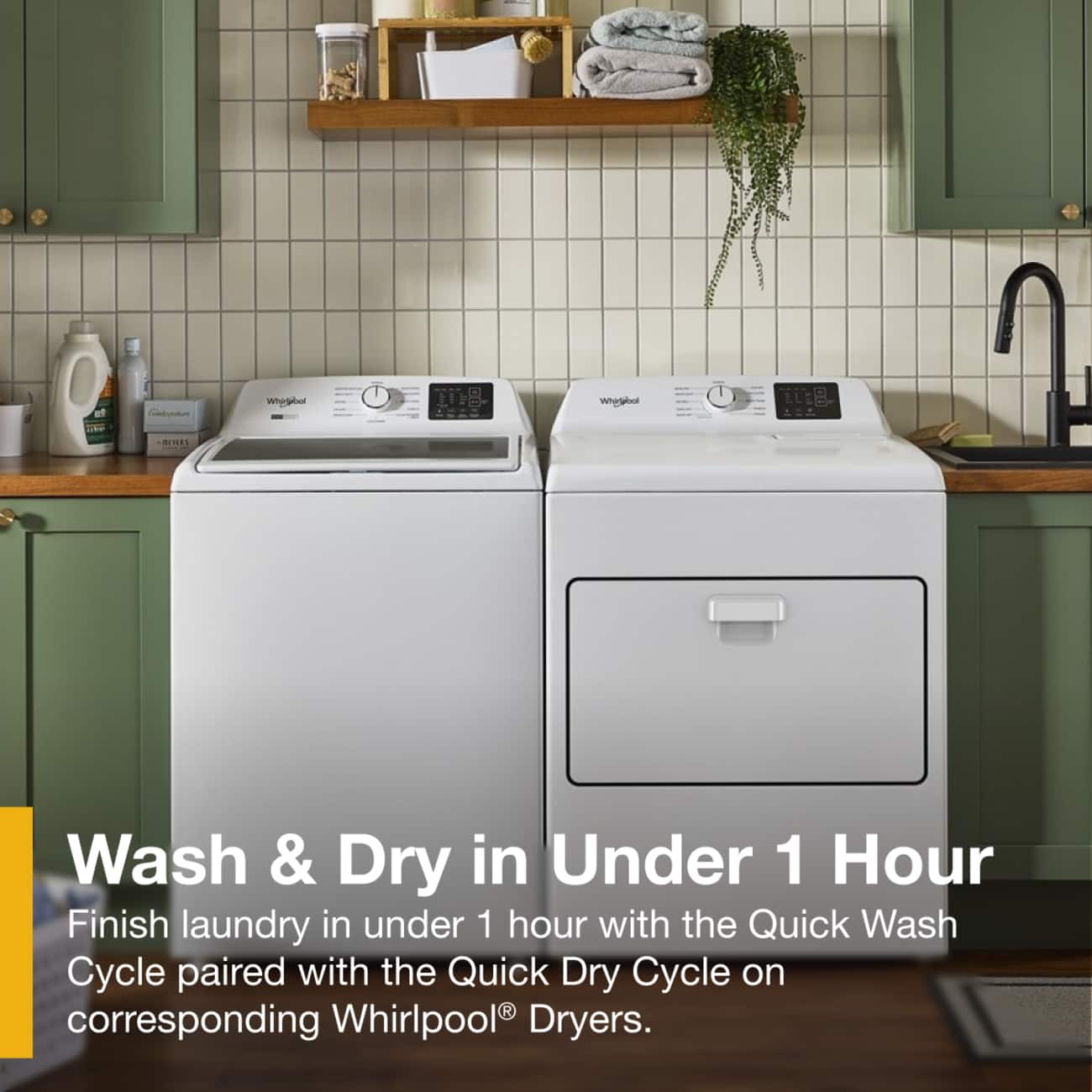 Whirlpool Top Load Washer w/ 2-in-1 Agitator 4.3 Cu. Ft White WTW4307SW - Image 10