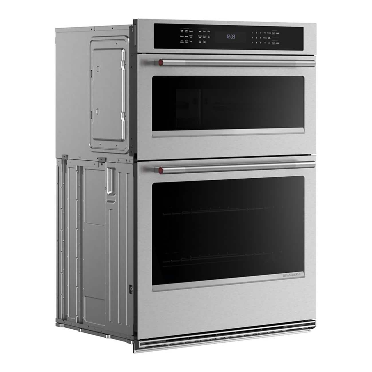 KitchenAid 30" Built-In Convection Wall Oven w/ Microwave Stainless KOEC530SPS - Image 4