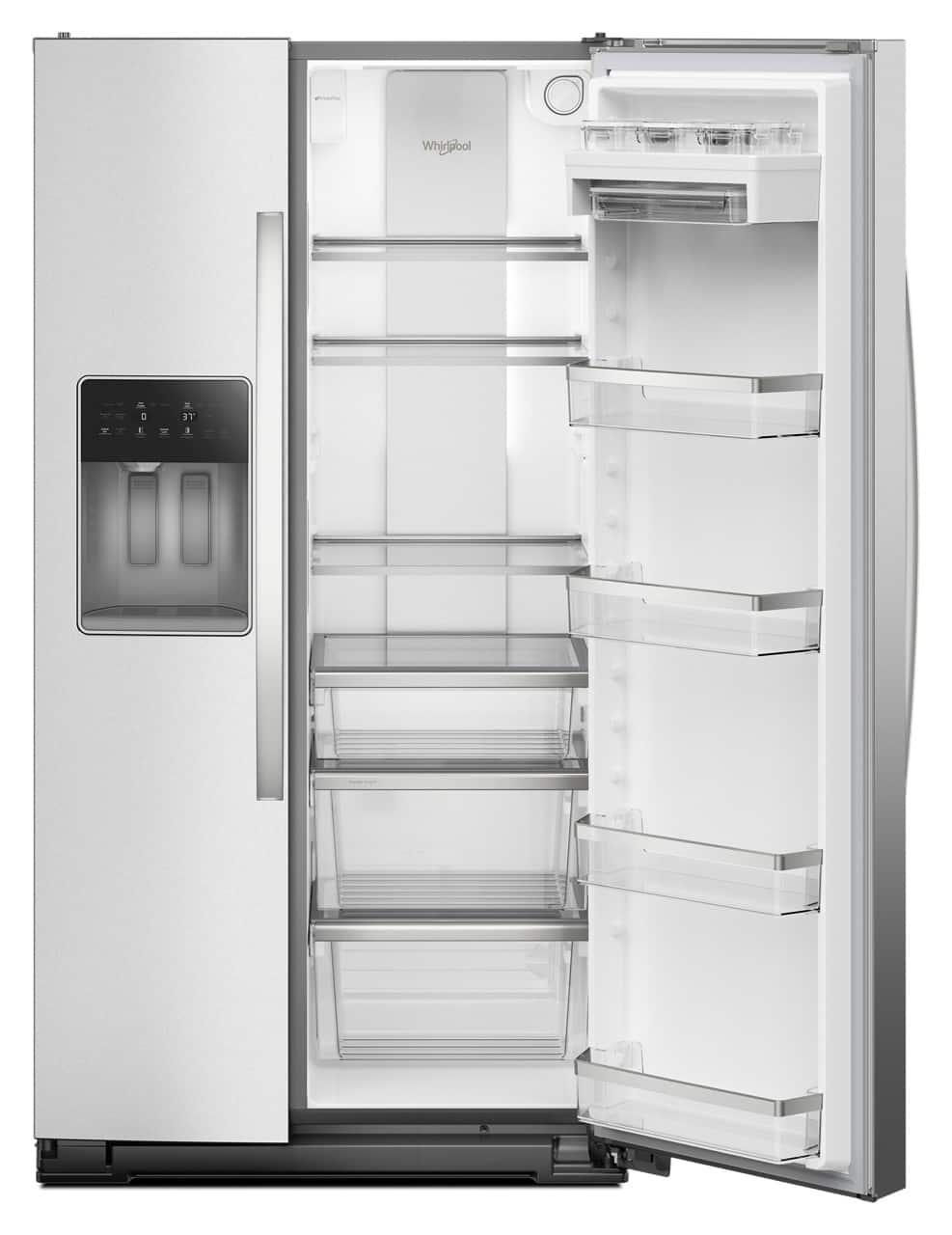 Whirlpool 36" Side-by-Side Counter-Depth Refrigerator 20.85 cu. ft WRSC6536RZ - Image 2