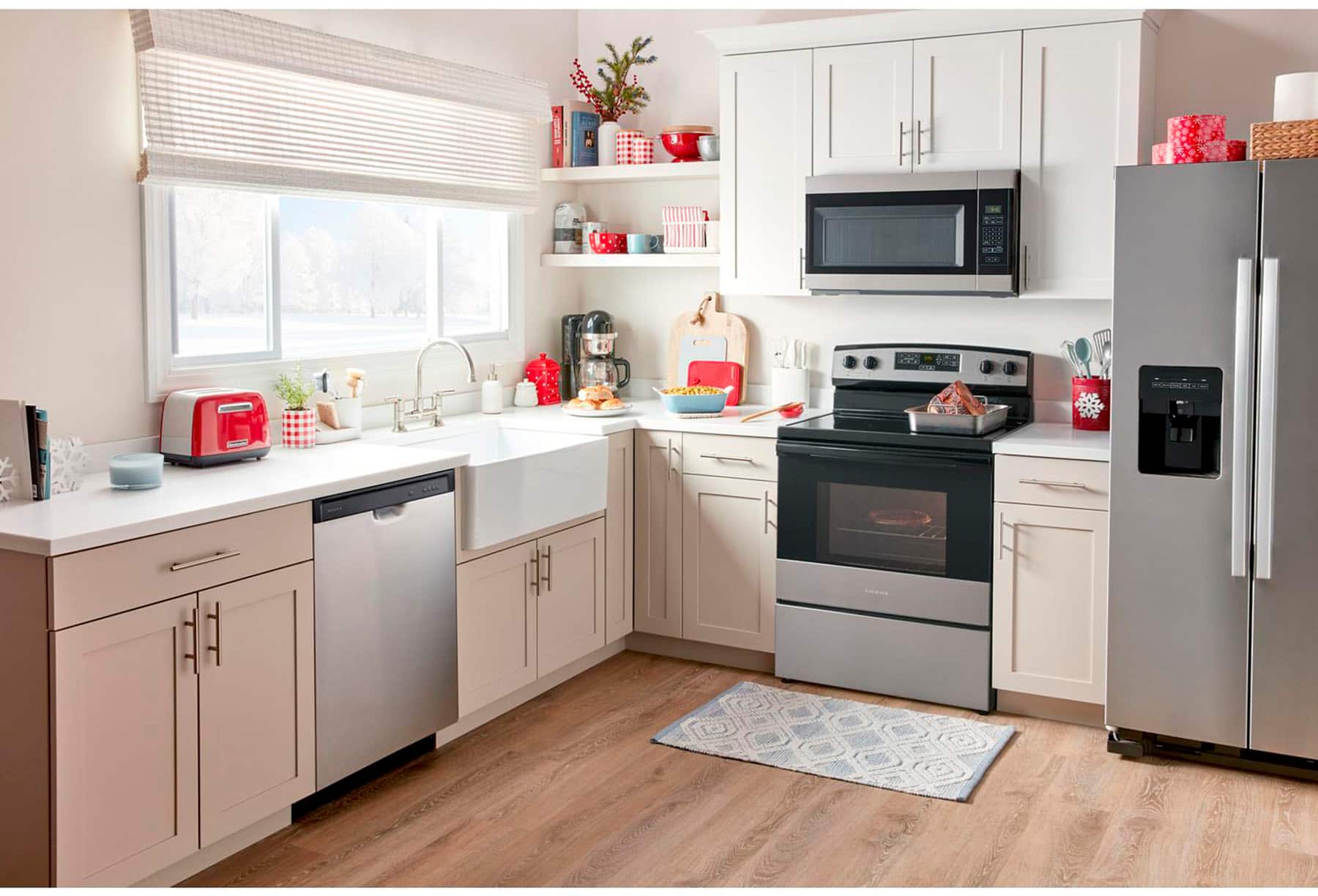 Amana 30" Freestanding Electric Range 4.8 cu. ft Stainless Steel AER6303MMS - Image 7