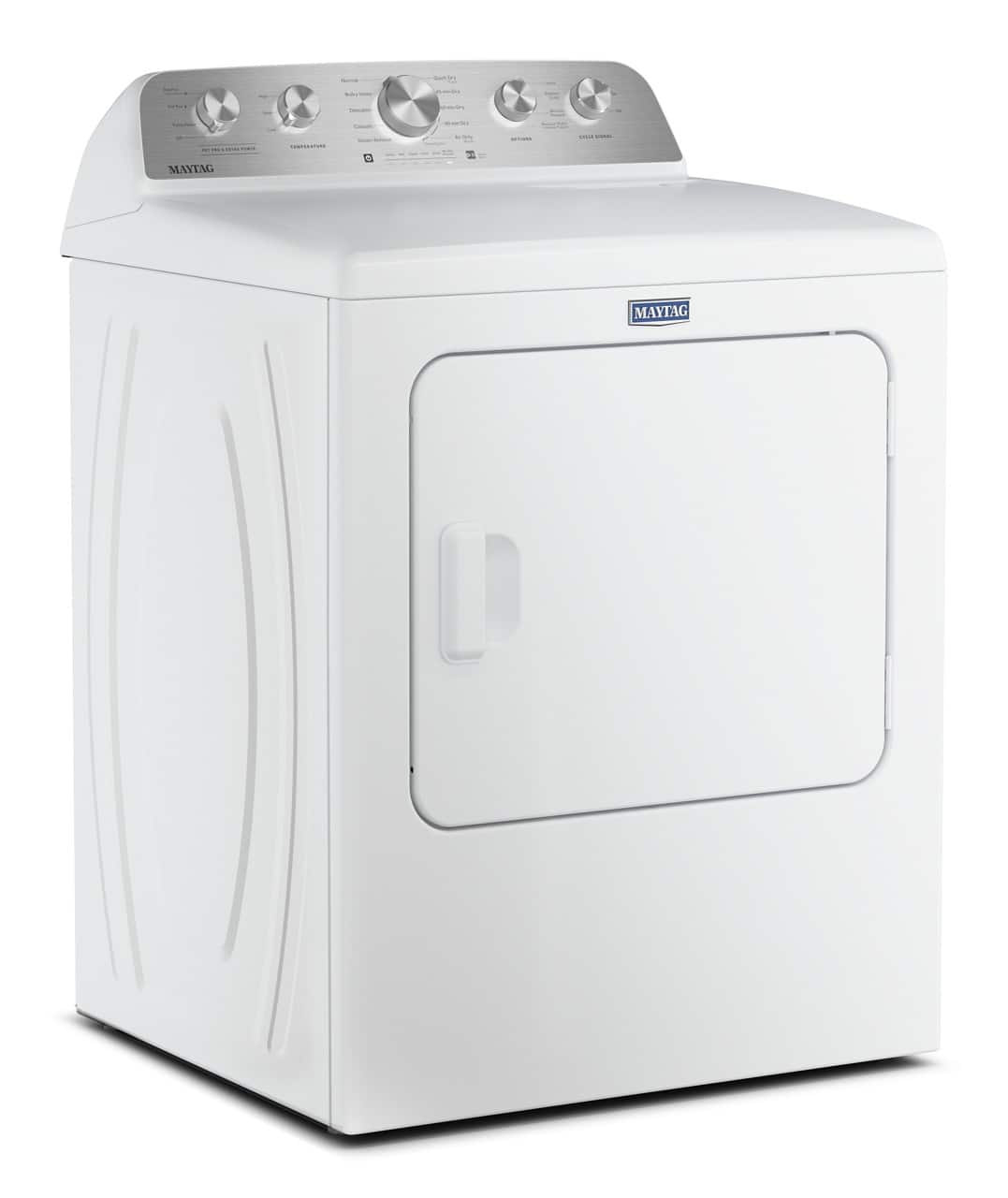 Maytag Electric Dryer w/ Extra Power & Pet Pro Option 7.0 Cu. Ft MED5605RW - Image 3