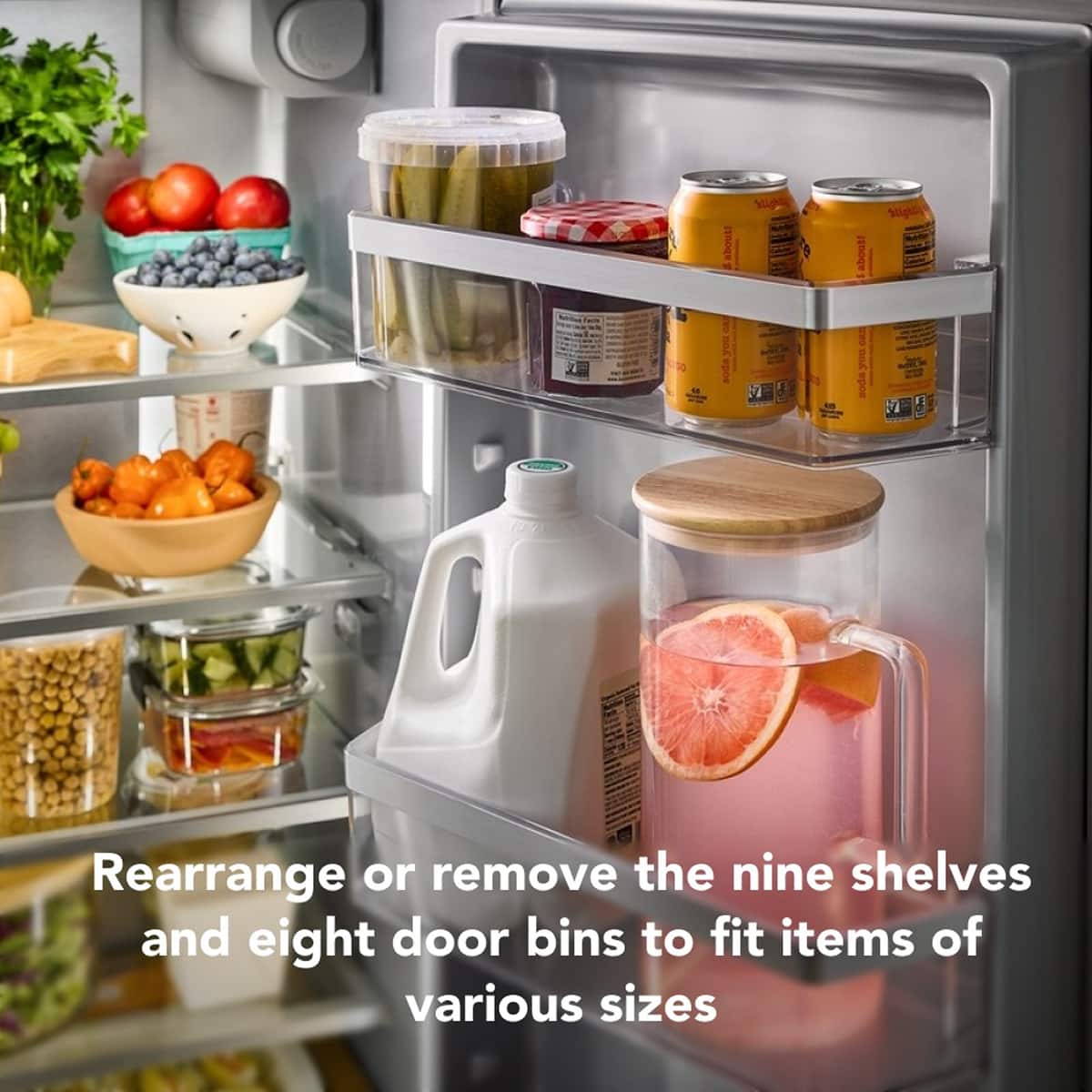 KitchenAid 36" Counter-Depth Side-by-Side Refrigerator 20.8 Cu. Ft KRSC536RPS - Image 10