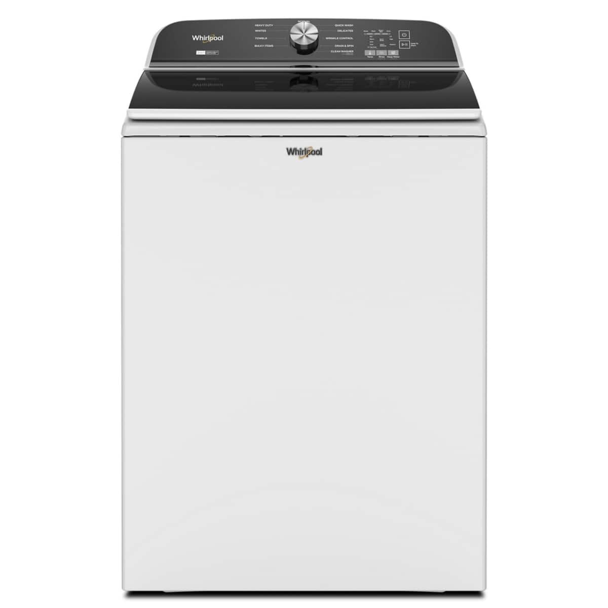 Whirlpool Top Load Washer w/ Removable Agitator 5.3 Cu. Ft White WTW6157PW - Image 1